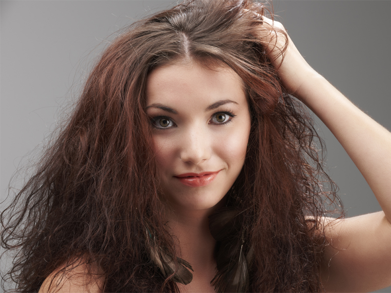 Messy Hairstyles Female Long Hair