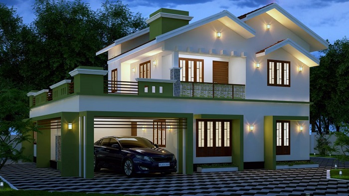 3d Home Design Kerala