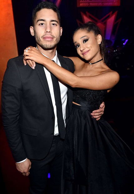 Ariana Grande With Her Boyfriend