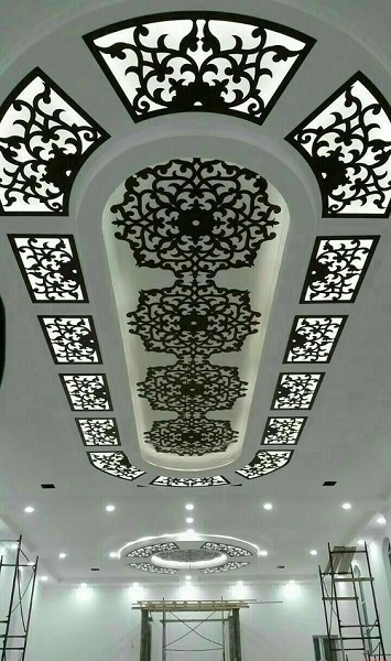 Jali Cutting Ceiling Design