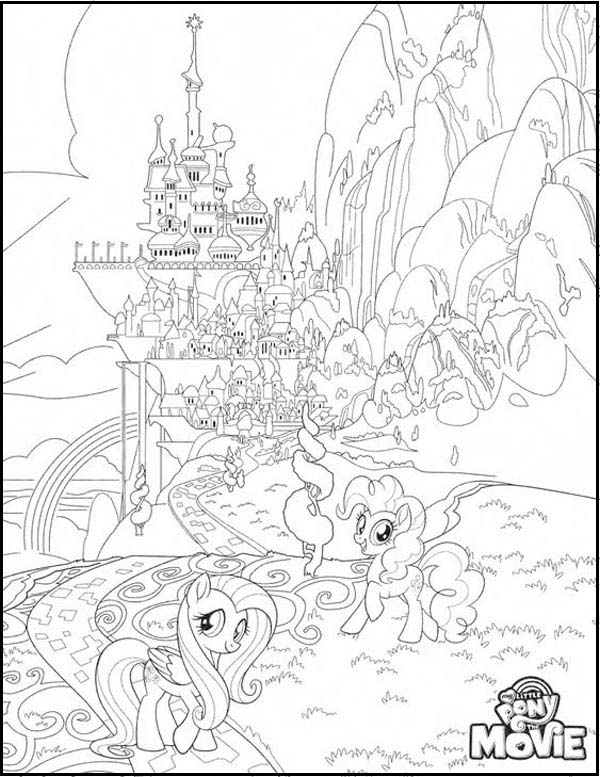 My Little Pony Movie Coloring Page