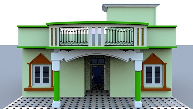 Normal Village House Design