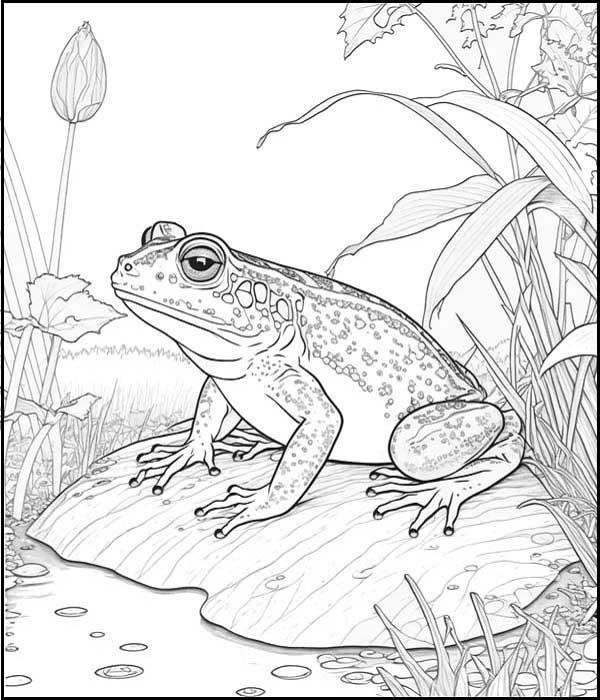 Rainforest Frog Image