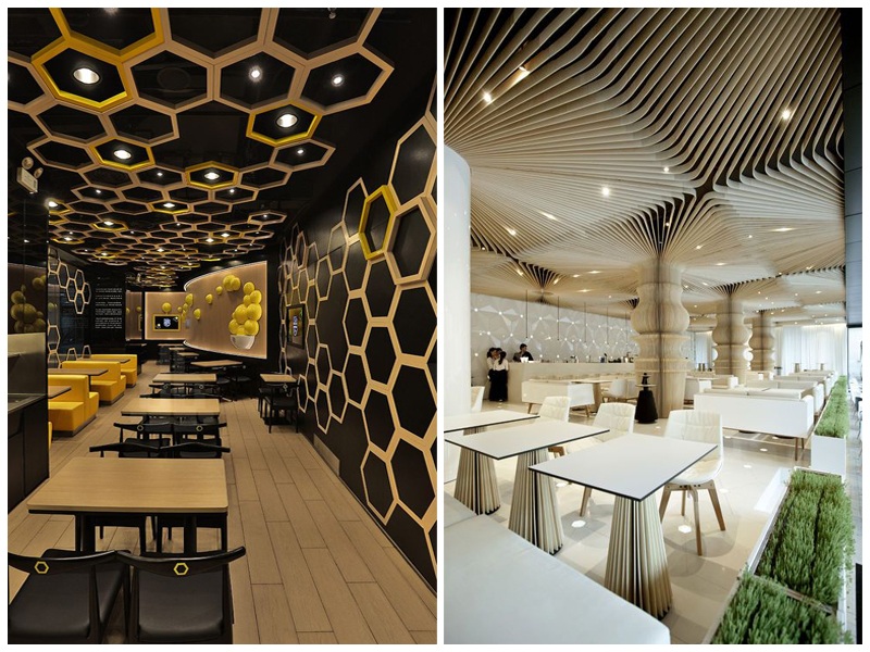 Restaurant Ceiling Designs