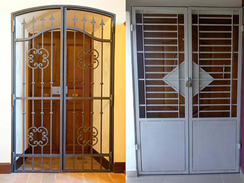 Simple & Modern Grill Gate Designs For Home 2023