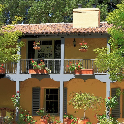 Village House Balcony Design