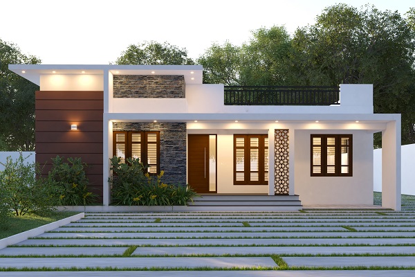 Box Type House Design Kerala