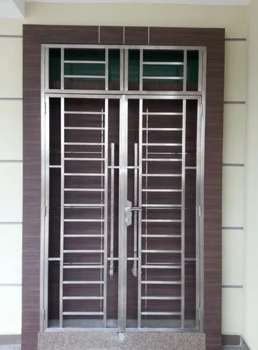 Home Front Door Steel Grill Design