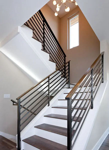 Iron Staircase Railing Design