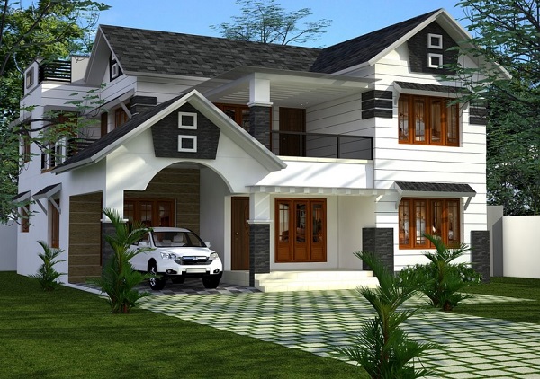 Kerala House Exterior Design
