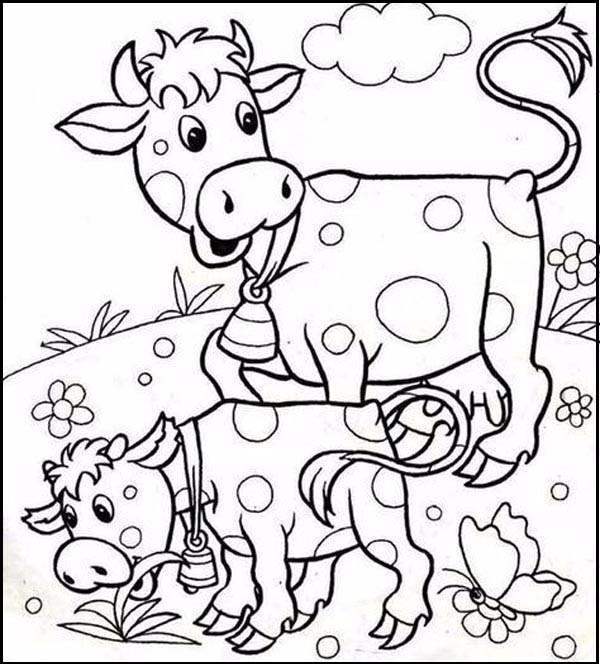 Farm Animal Cow Image