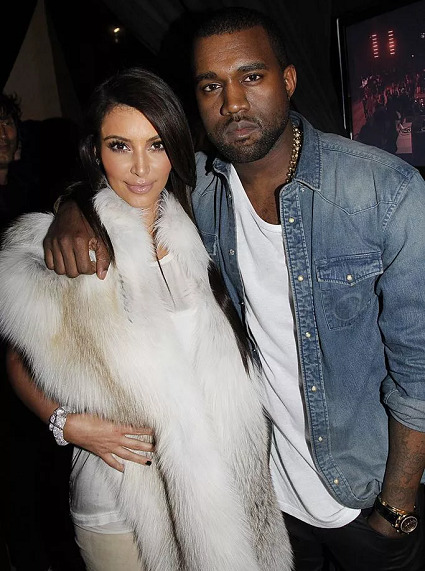 Kim Kardashian With Her Ex Husband