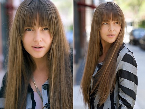 Long Hairstyles With Bangs 8