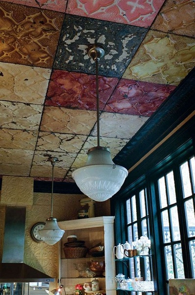 Metal Tiles Ceiling Design