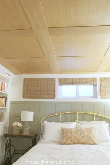 Wooden Panel Ceiling Design