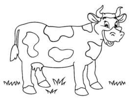 15 Unique and Artistic Cow Coloring Pages for Kids of all Ages