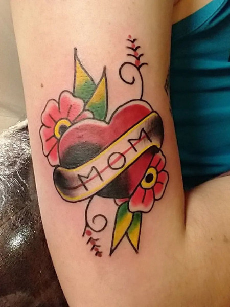 Colourful Mother Tattoo Images