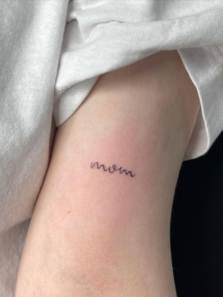 Simple Moms Tattoo Ink