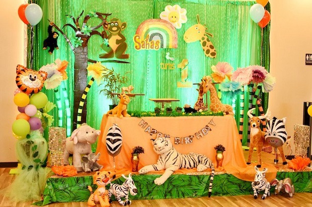 Animal 1st Birthday Party Decorations