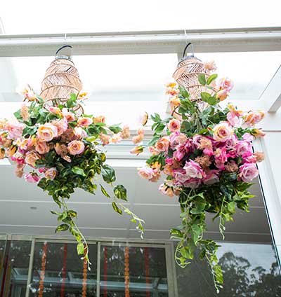 Beautiful Floral Hangings House Warming Décoration