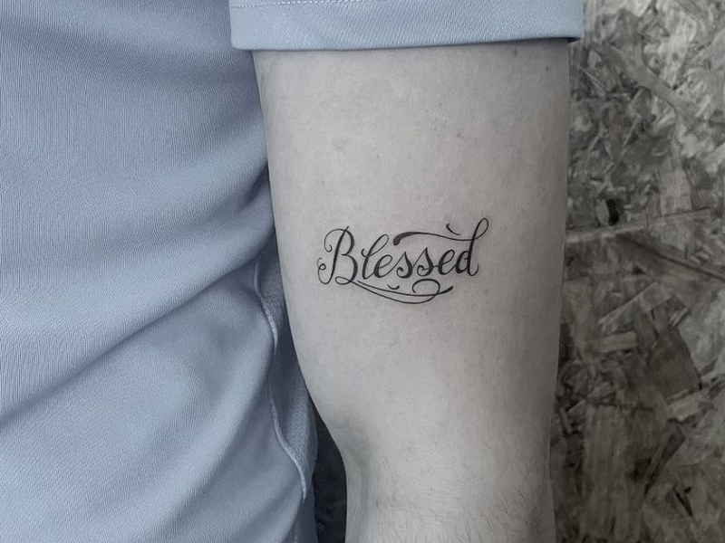 Blessed Tattoo Designs