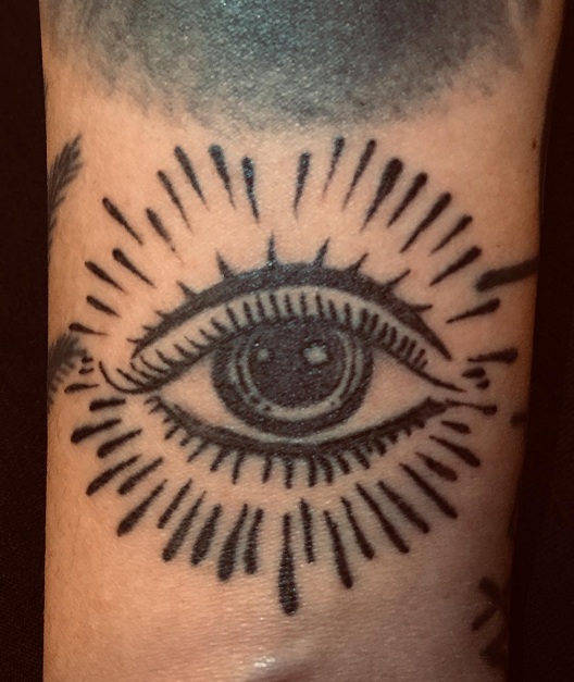 Bold Evil Eye Tattoo Designs