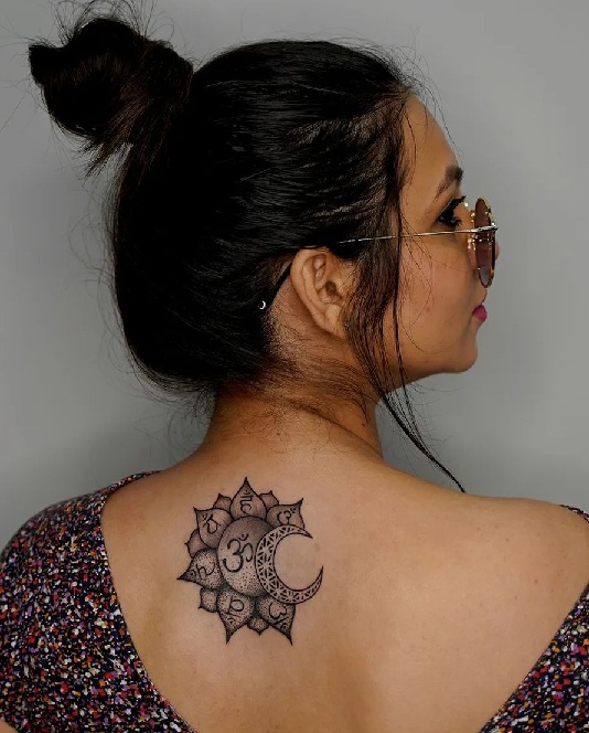 Crown Chakra Tattoo Designs