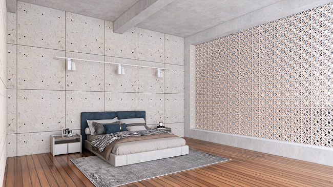 Designer Bedroom Wall Tiles Design Ideas