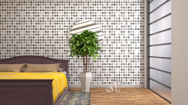 Dotted Bedroom Wall Tiles