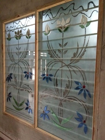 Etching Glass Design For Window
