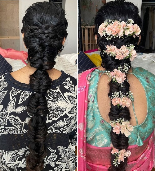 Indian Reception Hairstyles 25
