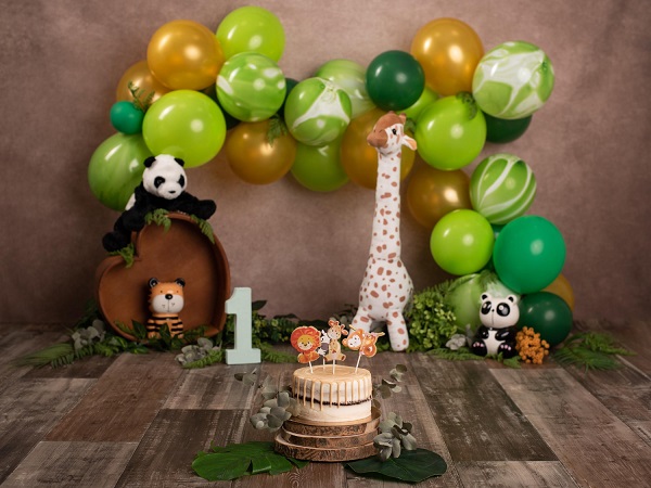 Jungle Themed First Birthday Party Decorations