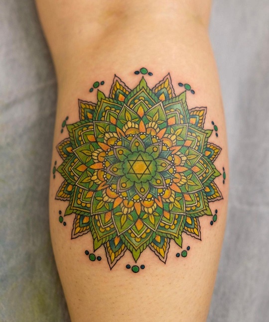 Mandala Chakra Tattoo