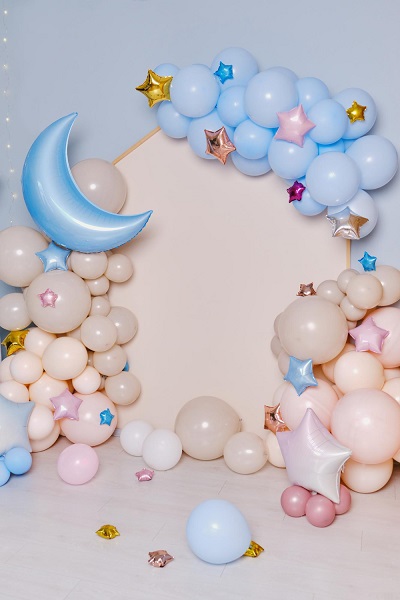 Moon And Stars Theme First Birthday Party