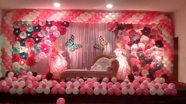 Princess Theme Birthday Party Decorations