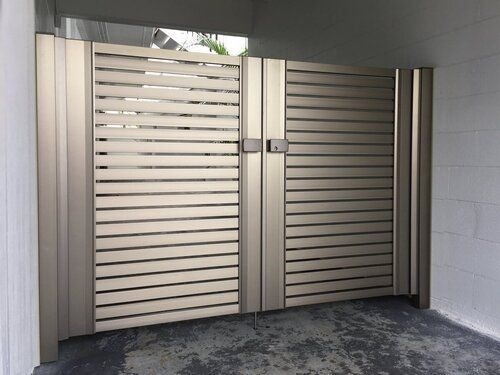 Secured Grill Main Garage Gate Design