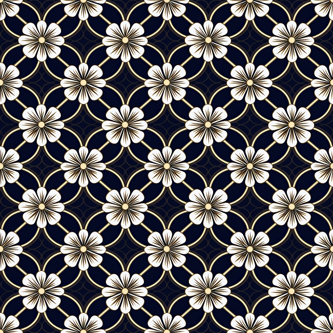 Traditional Flower Design Tiles For Walls