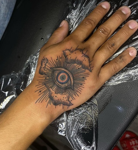 Unique Evil Eye Tattoo