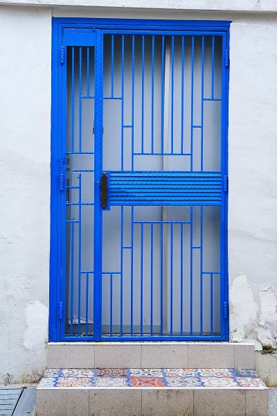 Unique Main Door Grill Design for Home