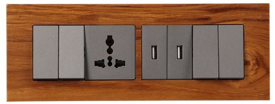Wooden Switch Board Design