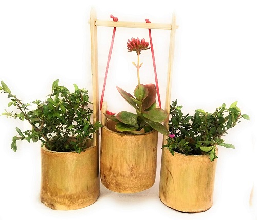 Bamboo Flower Pot Design
