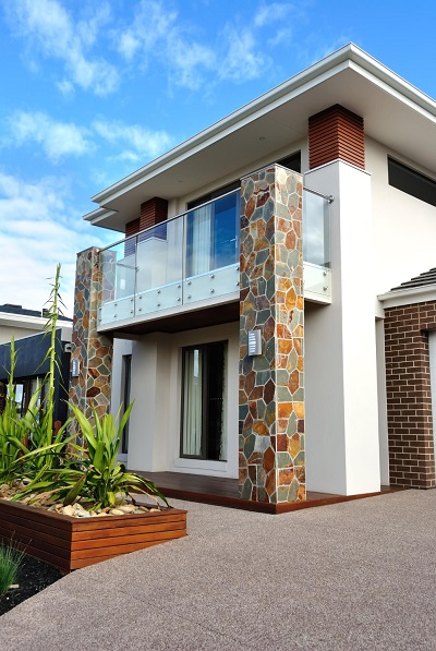 House Front Side Tiles Design
