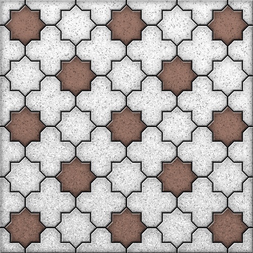 Small House Front Tiles Design