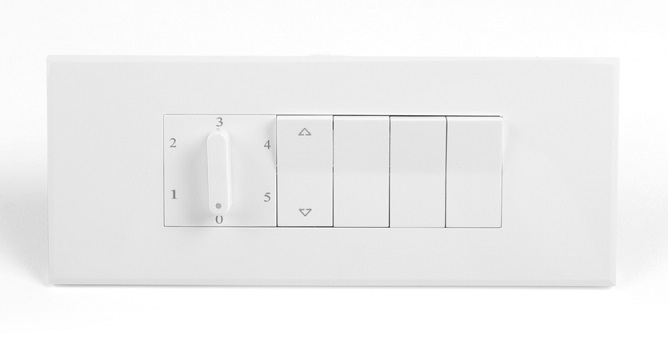 White Electric Switch Board Design