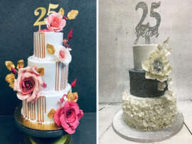 20 Unique 25th Anniversary Cake Designs With Photos In 2024