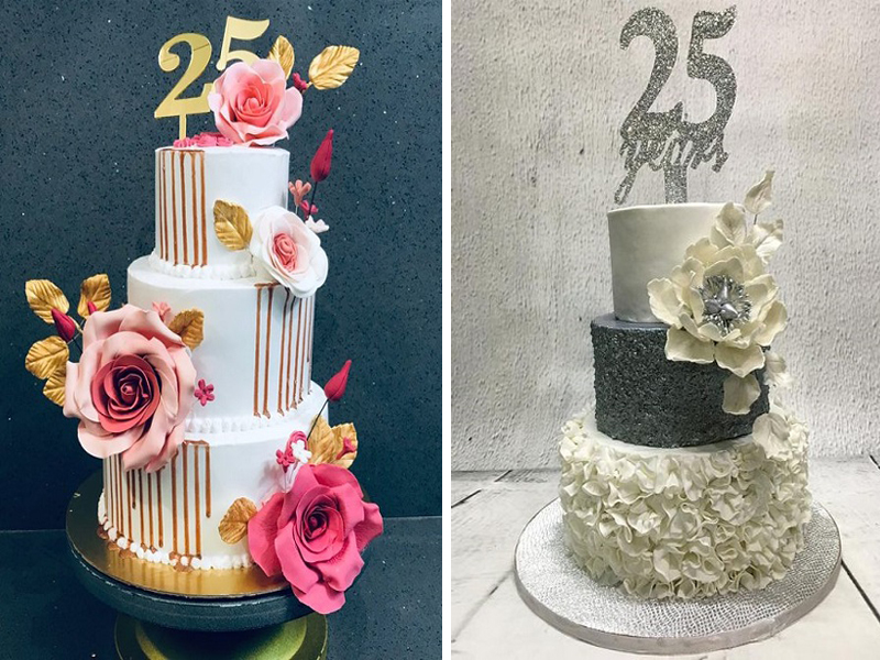 20 Unique 25th Anniversary Cake Designs With Photos In 2023