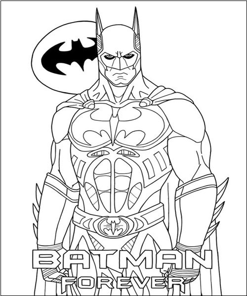 Batman Forever Color Image