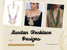 9 Stylish Designs of White Necklaces for Beautiful Look