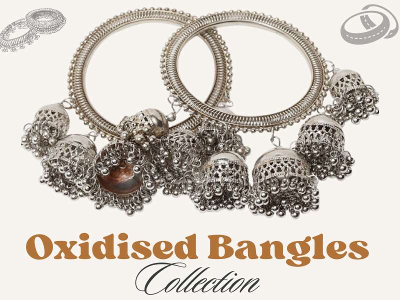 10 Trending Designs Of Oxidised Bangles For Charming Look