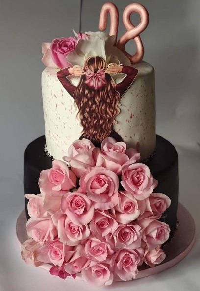 18th Birthday Cake Design For Girls